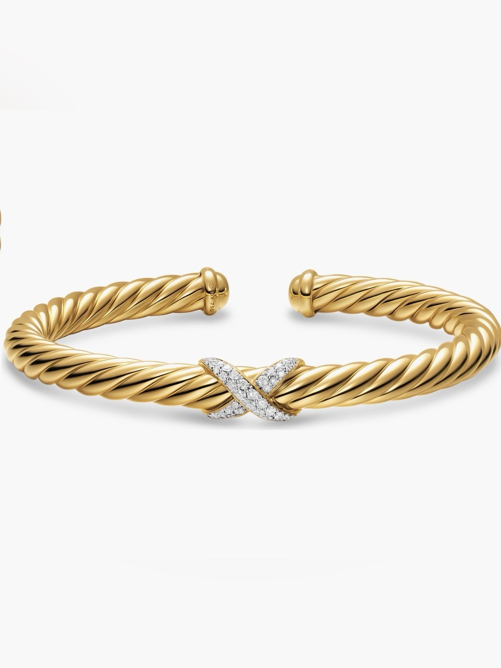 David yurman Cablespira flex X bracelet 6mm